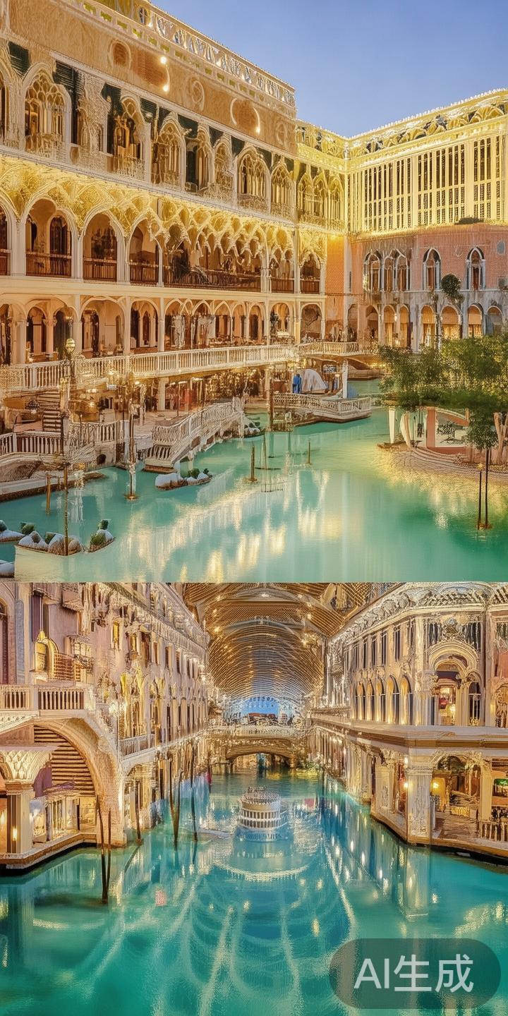 澳门威尼斯人:尊享极致奢华度假体验与奢华娱乐盛宴 作为澳门最具代表性的豪华度假村之一,澳门威尼斯人融